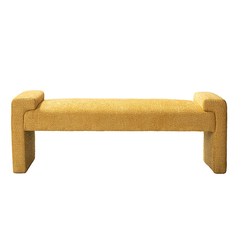 Vittoriano Upholstered Bed Foot Bench - Stylish Storage Ottoman for Bedroom, Living Room & Entryway - Perfect for Extra Seating, Shoe Storage & Home Decor