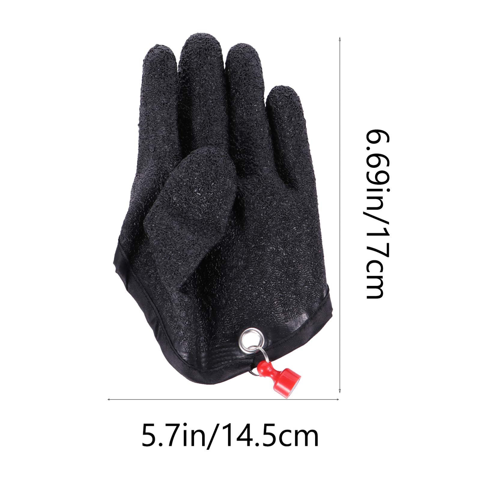 BESPORTBLE Fishing Gloves for Men - Puncture Resistant, Non-Slip Grip - Ideal for Saltwater, Freshwater, Ice Fishing & Kayak Angling