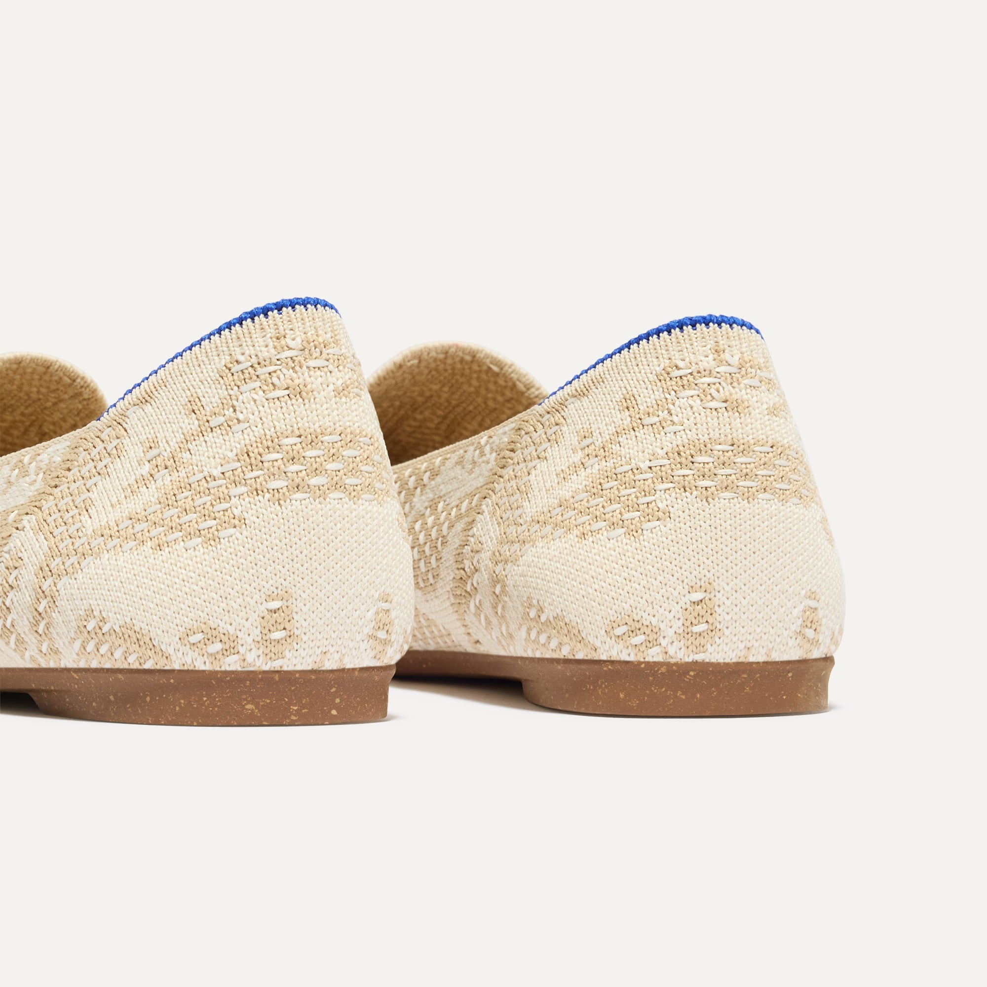 The Almond Loafer - Pearl Bouquet Flats | Women's Casual Comfortable Slip-On Shoes for Work, Office & Everyday Wear