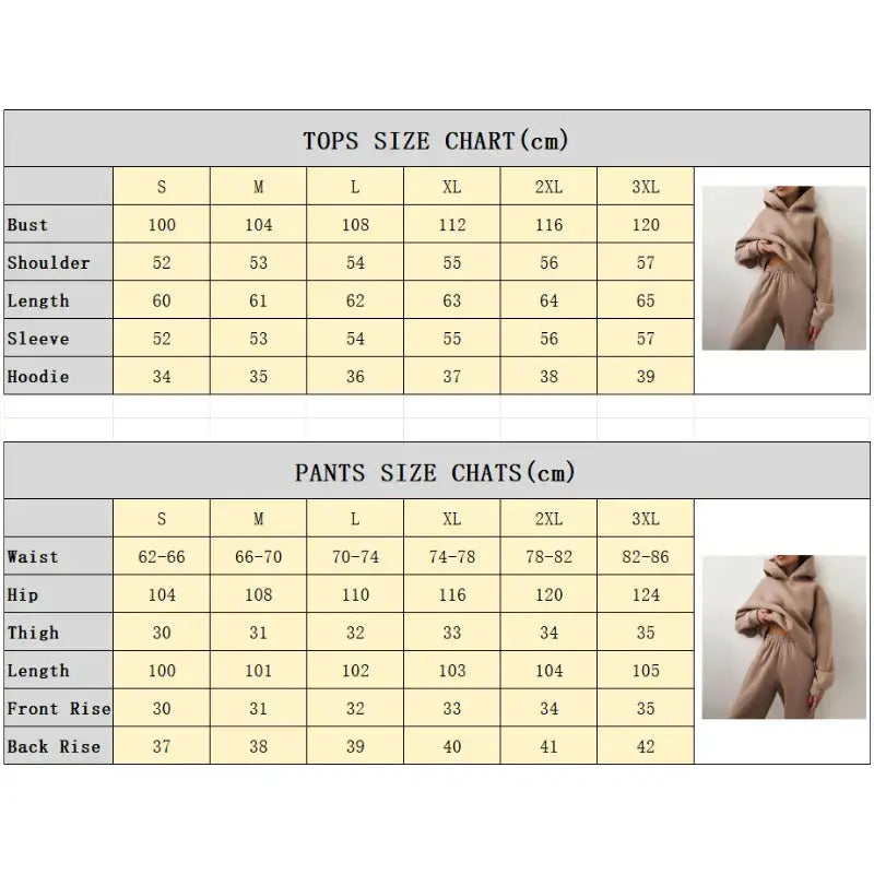 Women's Fleece Tracksuit Set - Soft Comfortable Jogging Outfit for Running, Gym & Lounge Wear | Winter Warm Activewear Top & Bottom