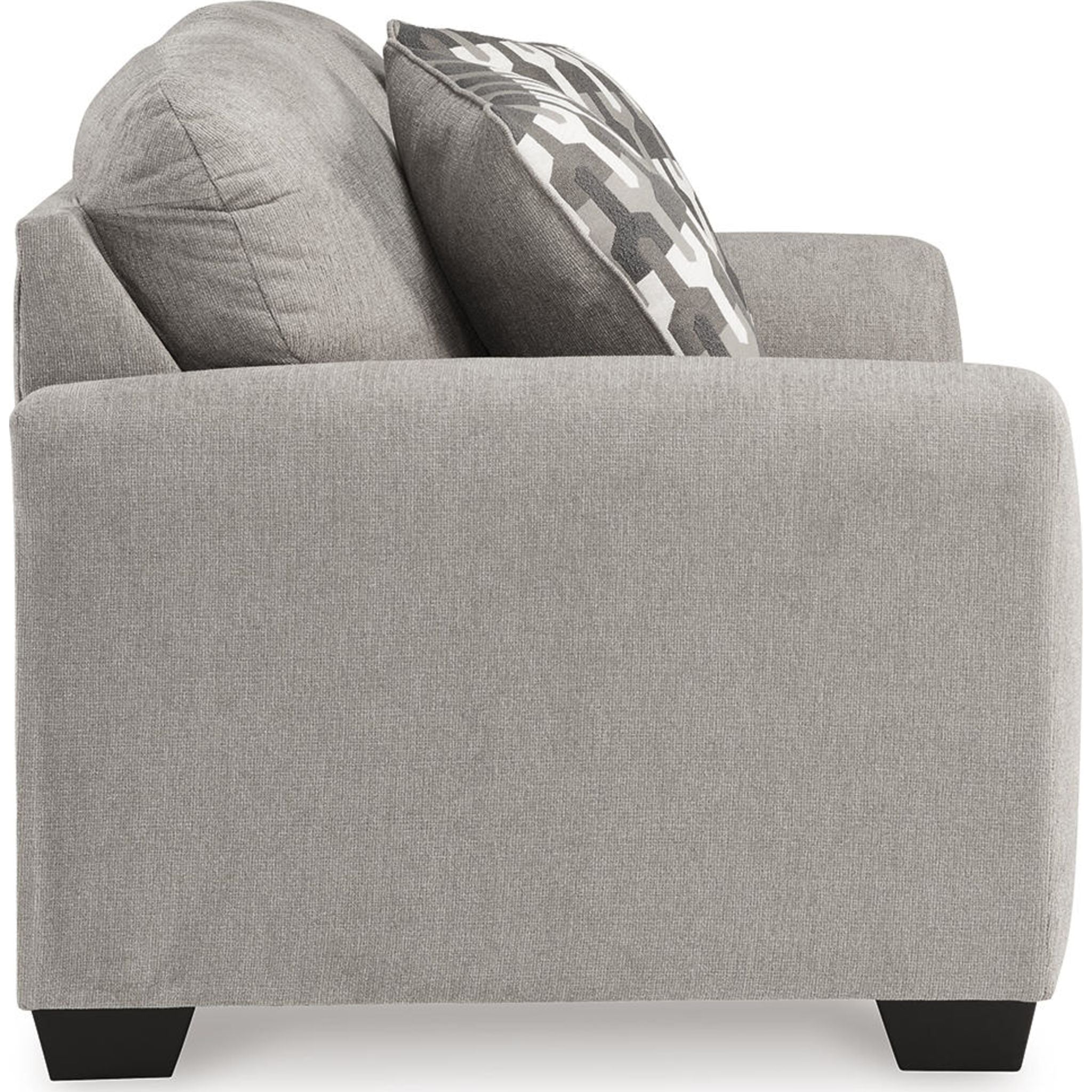 Avenal Park Loveseat - Soft Flannel Upholstered 2-Seater Sofa for Living Room, Bedroom & Small Spaces - Cozy Comfort for Relaxing, Reading & Movie Nights