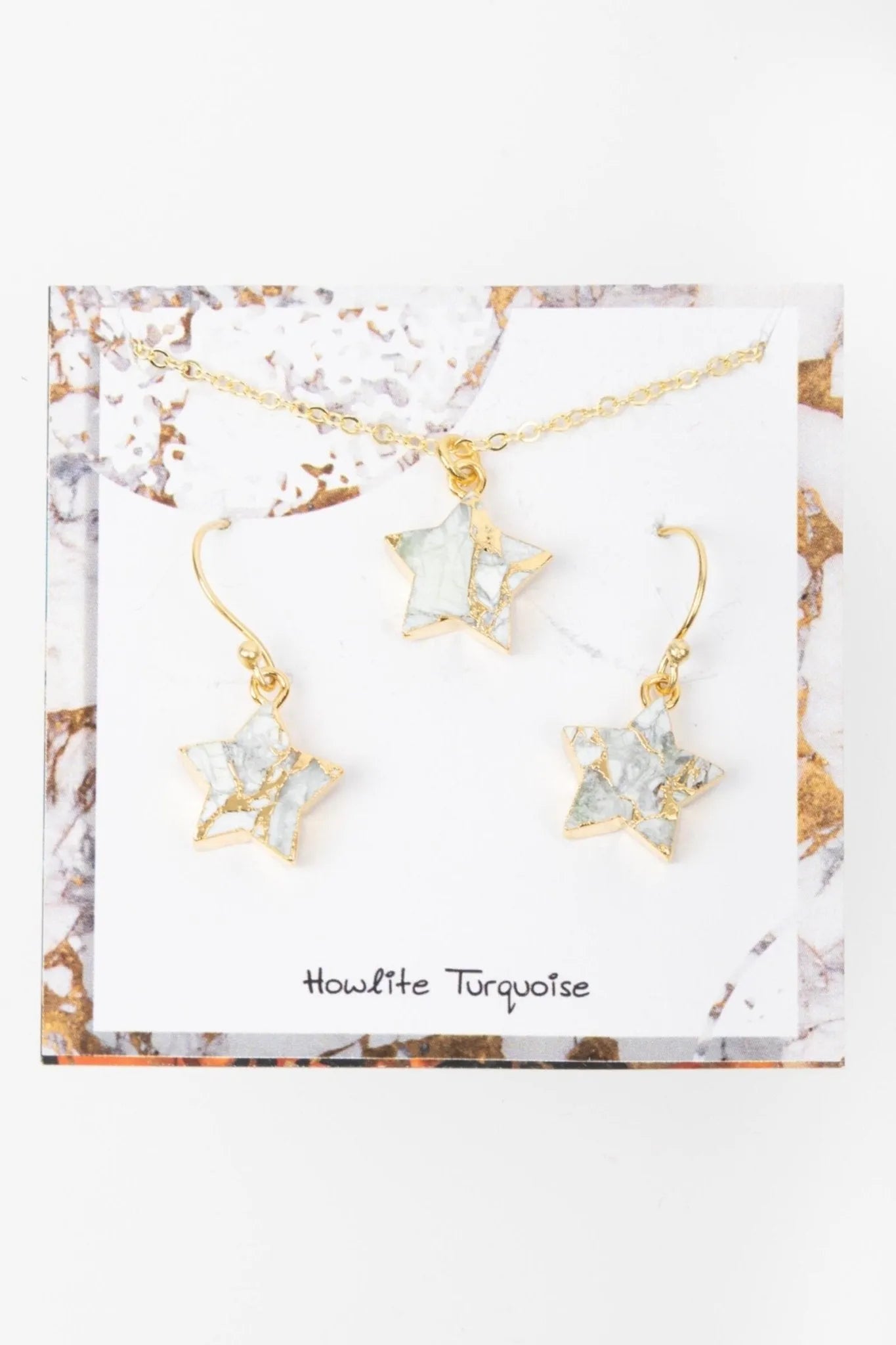 Mojave Star Mini Earring and Necklace Set - Sterling Silver Boho Jewelry for Women - Perfect for Everyday Wear, Date Nights & Special Occasions