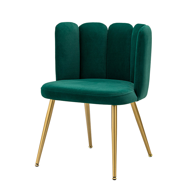 Elodia Side Chair - Modern Accent Chair for Dining Room, Living Room & Office - Sturdy Wooden Frame with Upholstered Seat - Perfect for Home Decor & Small Spaces