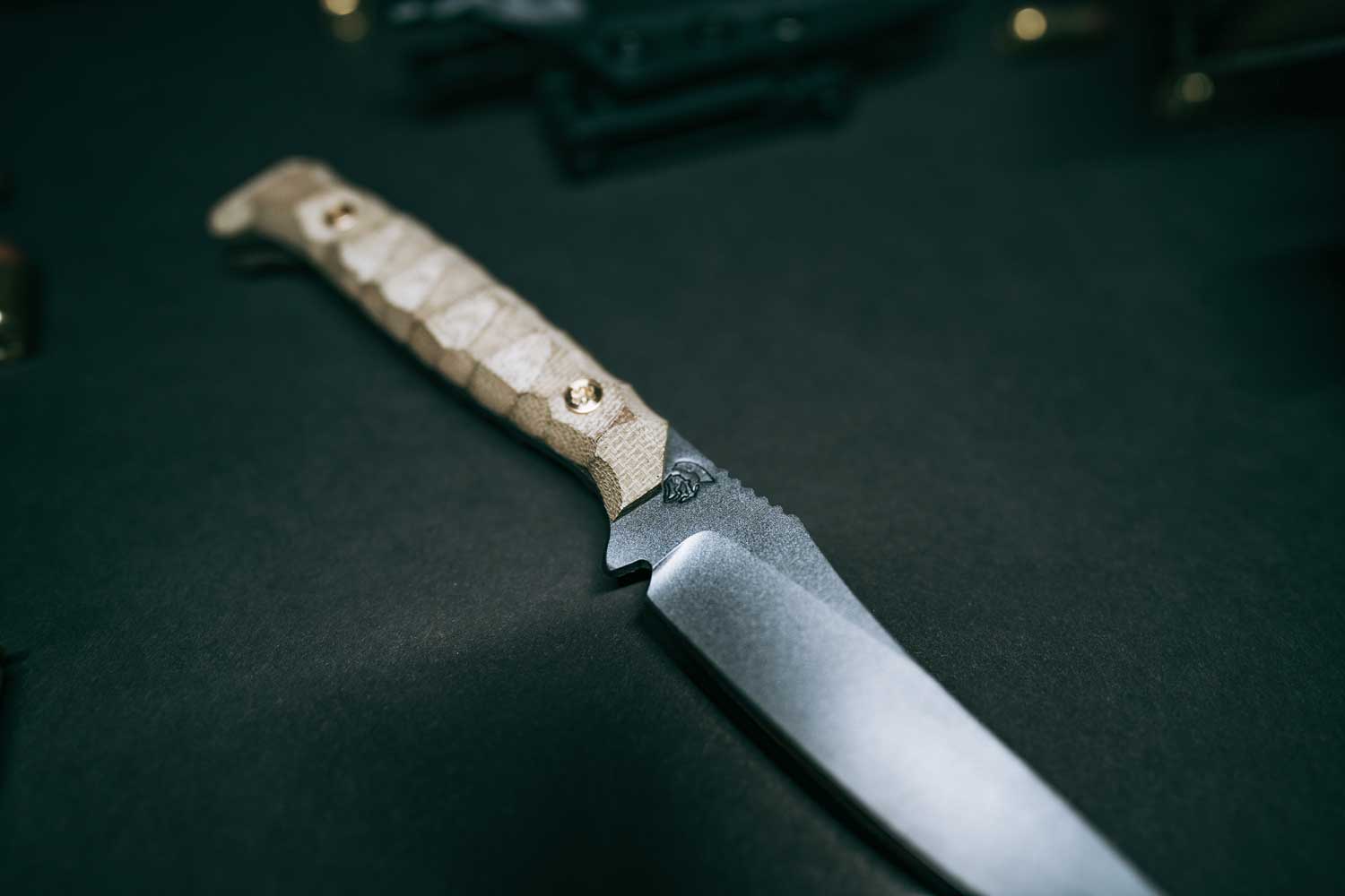 Premium HHV & Trained Monkey Blade Co. CAPO Knife - High-Quality Tactical Folding Pocket Knife for Outdoor Survival, Camping, Hunting & EDC (Everyday Carry)