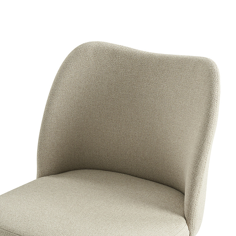 Mid Century Modern Upholstered Dining Chairs - Diana Collection | Stylish Upholstered Side Chairs for Kitchen, Dining Room & Office | Comfortable & Elegant Seating Solution