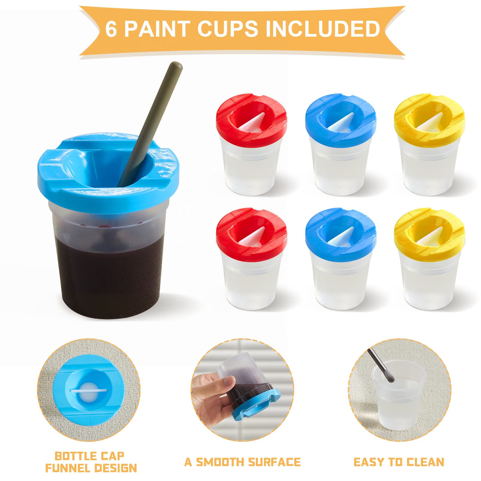 Beright 5-in-1 Kids Sensory Play Table - Indoor Sand & Art Activity Center with Paper Roll, Paint Cups - Perfect for Toddler Creative Play, Preschool Learning & Home Daycare Activities