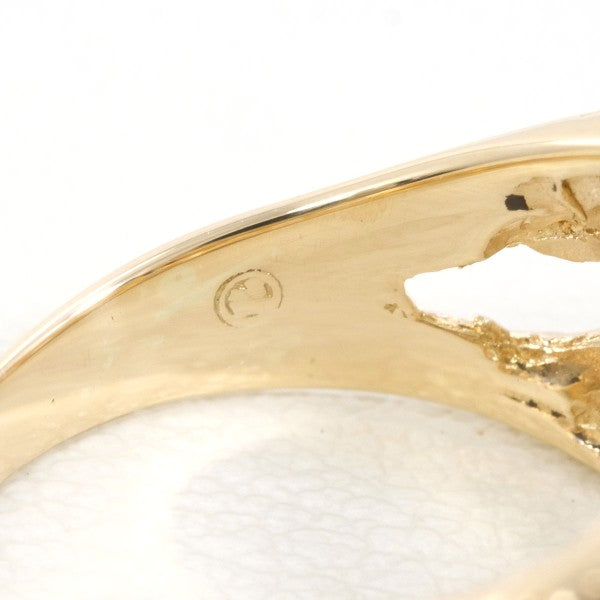 14K Yellow Gold Pearl Ring for Women - Elegant Pearl Jewelry for Wedding, Engagement & Special Occasions