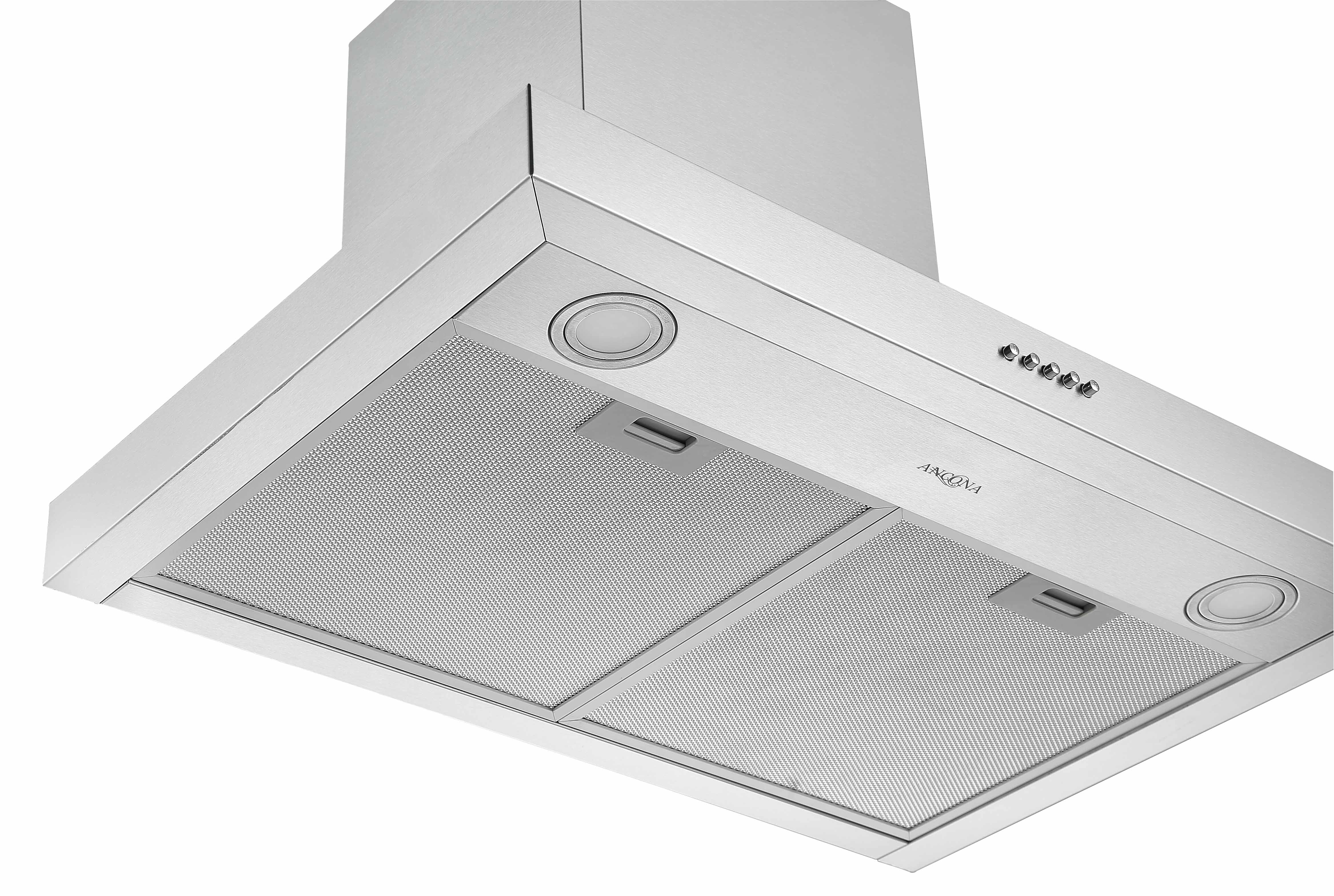 30 Inch Stainless Steel Convertible Wall Mount Range Hood - Powerful Kitchen Ventilation for Cooking, Grilling & Baking | Modern & Durable Design