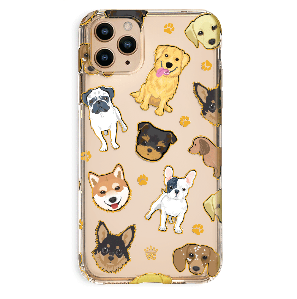Clear iPhone Case for Dogs - Durable Scratch-Resistant Pet-Themed Phone Cover - Perfect for Dog Lovers & Pet Owners at Home, Work or Outdoor Adventures