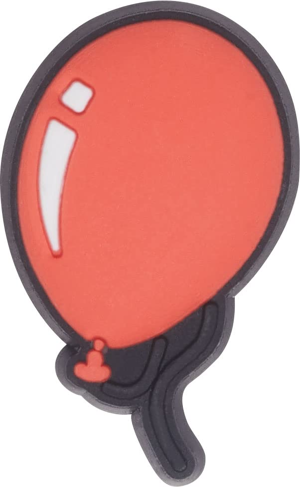 Crocs Jibbitz Shoe Charms - Red Balloon Design | One Size Fits Most | Fun Accessories for Crocs Clogs & Sandals | Perfect for Kids & Adults