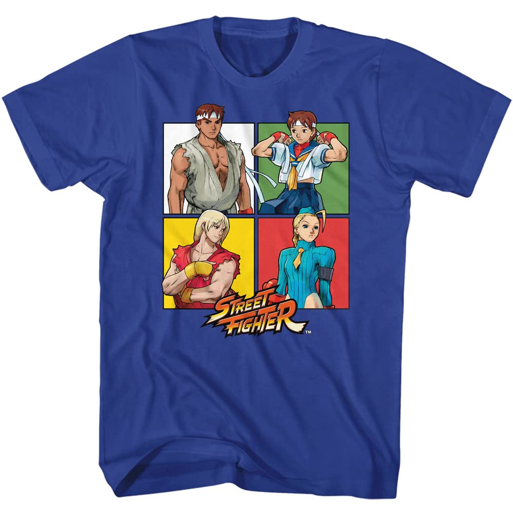 Street Fighter Ryu & Classic Characters Graphic Tee - Vintage Gaming T-Shirt for Men & Women - Perfect for Cosplay, Gaming Events & Casual Wear