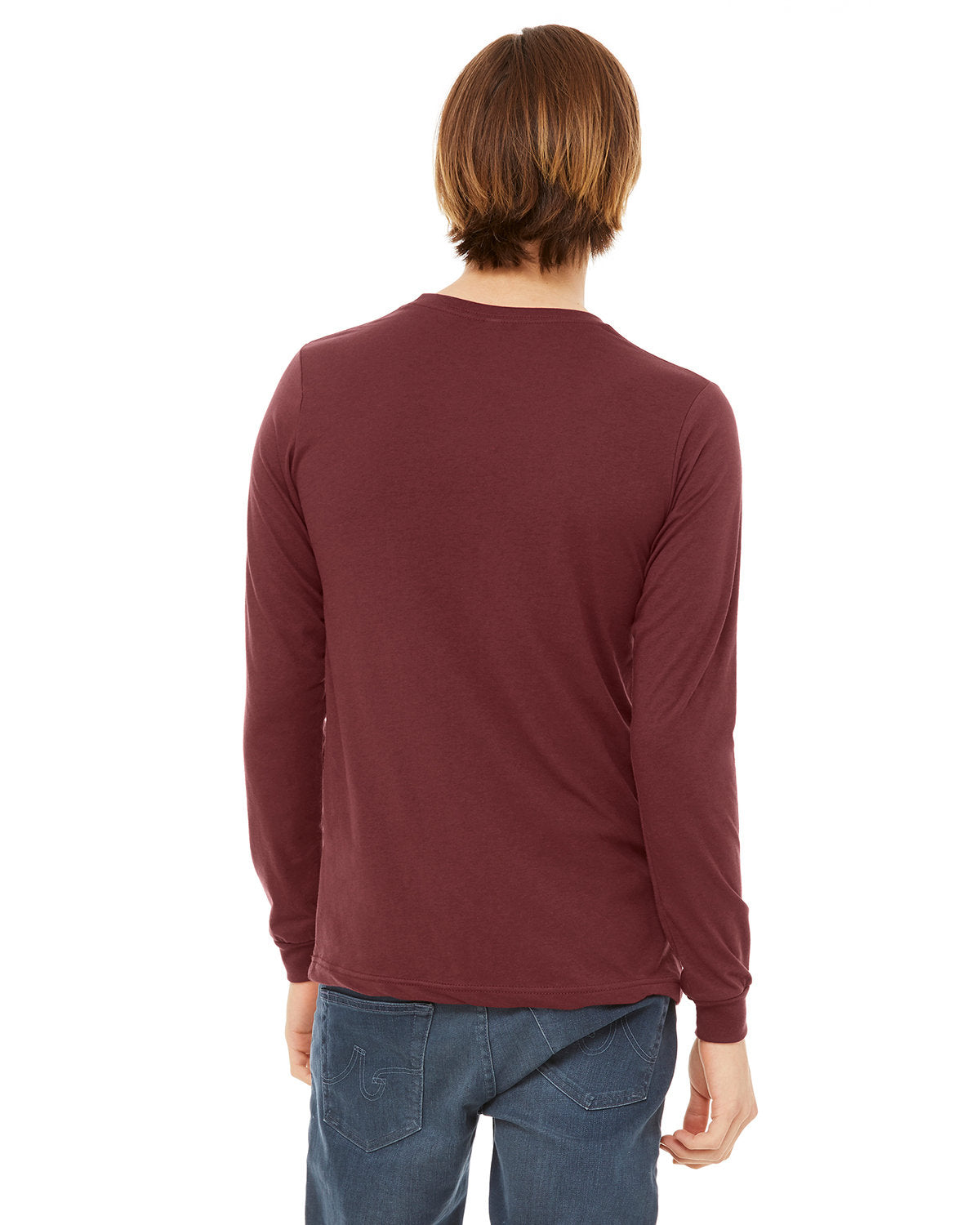 Bella + Canvas 3501CVC Unisex CVC Jersey Long Sleeve T-Shirt - Soft Cotton Blend Tee for Men & Women - Perfect for Casual Wear, Layering & Everyday Comfort