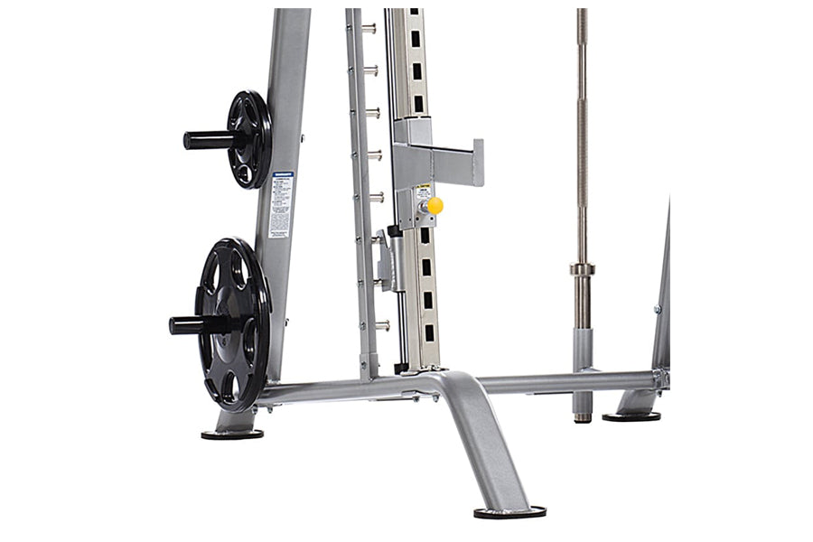 TuffStuff Evolution Smith Machine & Half Cage Combo (CSM 600) - Premium Home Gym Equipment for Strength Training & Weightlifting