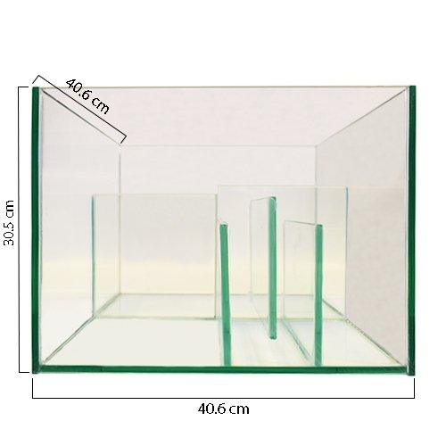 40cm Nano Sump for Marine Aquarium Fish Tank - Perfect for Saltwater Reef Tanks & Small Aquatic Ecosystems
