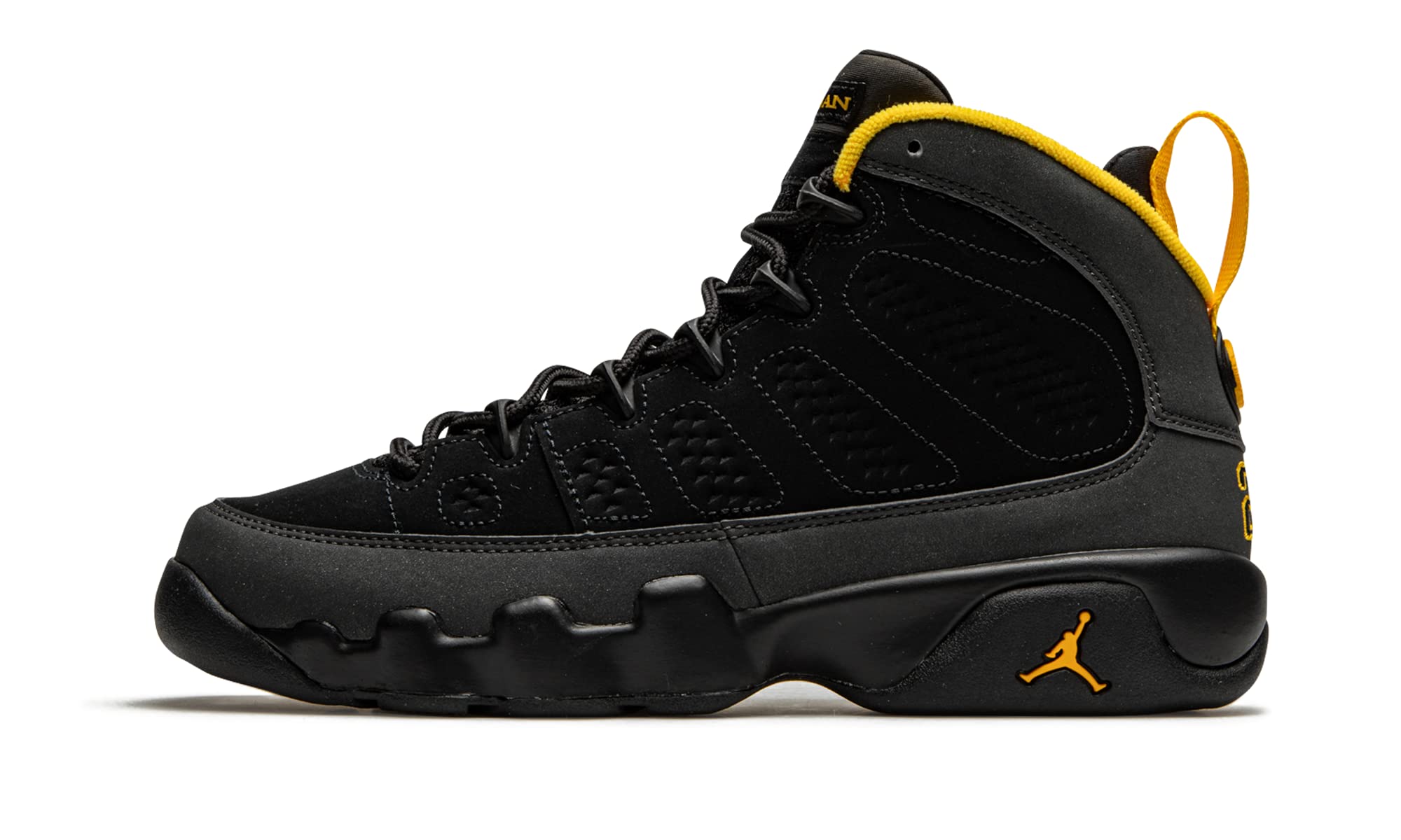 Jordan Youth Air Jordan 9 Retro GS Sneakers 302359-070 University Gold - Size 4Y for Kids Basketball & Casual Wear