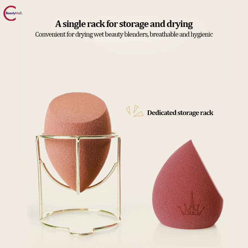 AMORTALS Stardust Beauty Blender Sponge Set of 3 - Soft Makeup Blending Sponge for Foundation, Concealer & Powder - Perfect for Professional Makeup Artists & Home Use