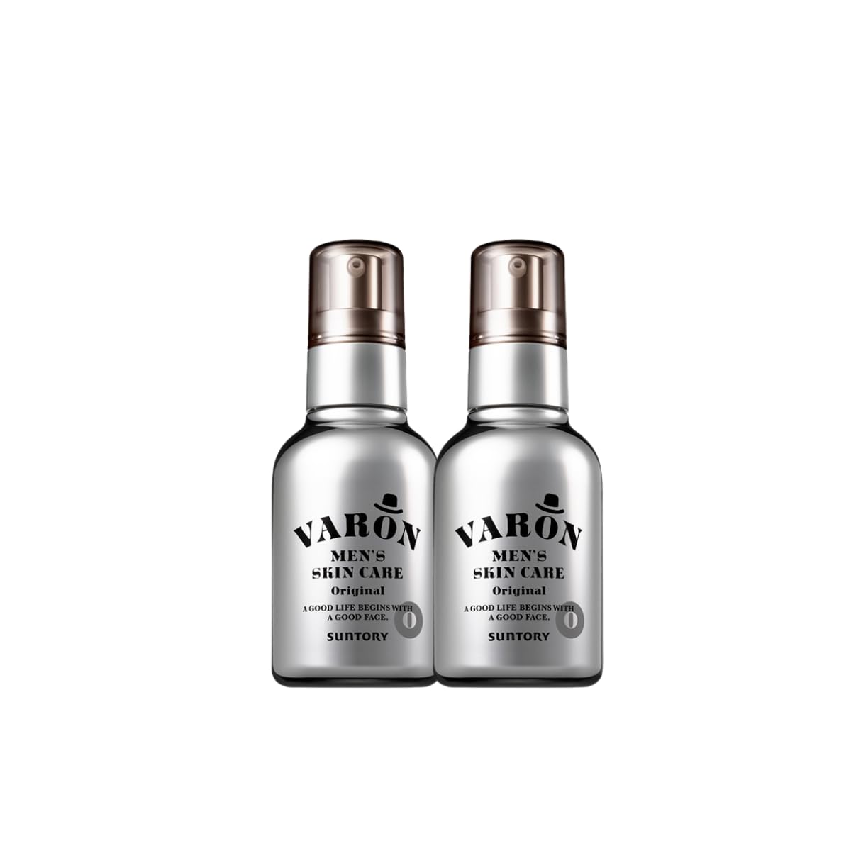 SUNTORY VARON Men's 3-in-1 Face Moisturizer for Dry & Oily Skin - 120ml (Pack of 2) | Hydrating Lotion, Toner & Serum | Daily Skincare Routine for Men | Perfect for Morning & Night Use