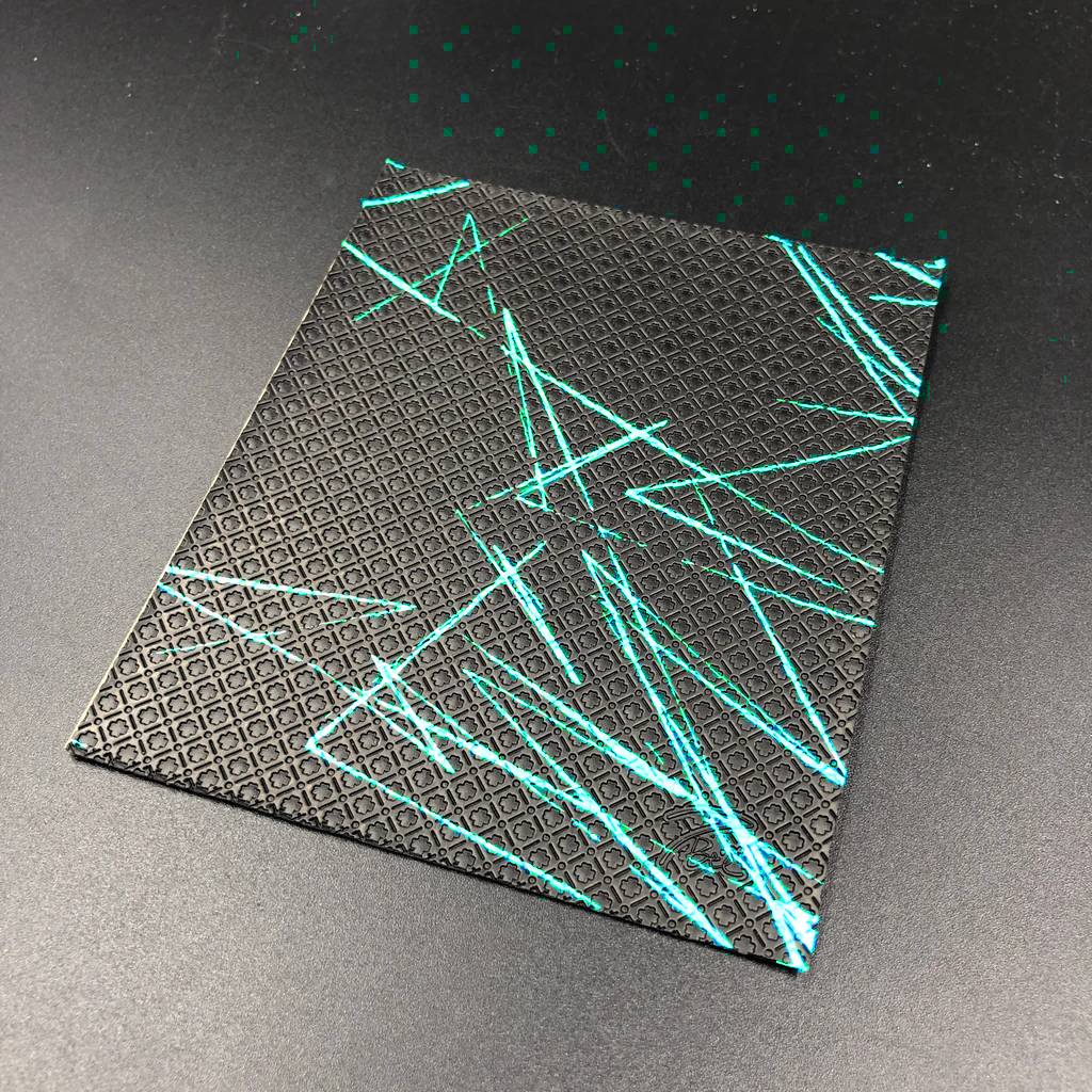 BT.L Mouse Grip DIY Rectangle Sheet - Non-Slip Gaming Mouse Grip Tape (Black & Blue) for Enhanced Control in FPS, MOBA & Esports Gaming