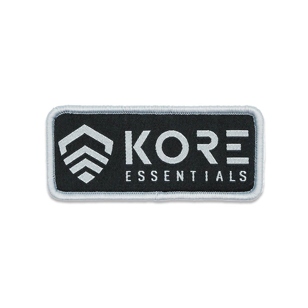 KORE Velcro Woven Patch - Premium Hook and Loop Embroidered Badge for Military, Tactical Gear & DIY Crafts | Perfect for Uniforms, Backpacks, Jackets & Costume Customization