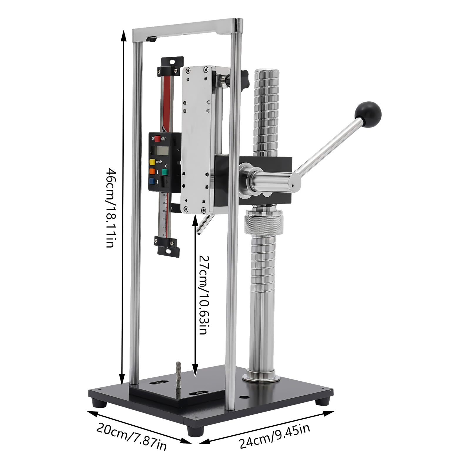 AST-S Spring Tension Compression Testing Machine - Digital Force Gauge for Spring Pressure & Load Measurement - Perfect for Automotive, Industrial & Laboratory Spring Testing Applications