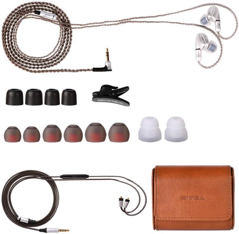 Sivga SM002 Open Box In-Ear Headphones - High-Quality Sound for Music, Gaming & Travel