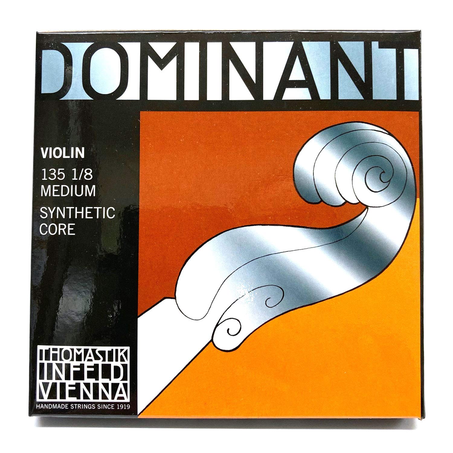 Thomastik 135 Violin Strings - 135MS1/8 Size for 1/8 Violin | Professional Quality Strings for Students & Beginners | Perfect for Practice, Performances & Orchestra Use