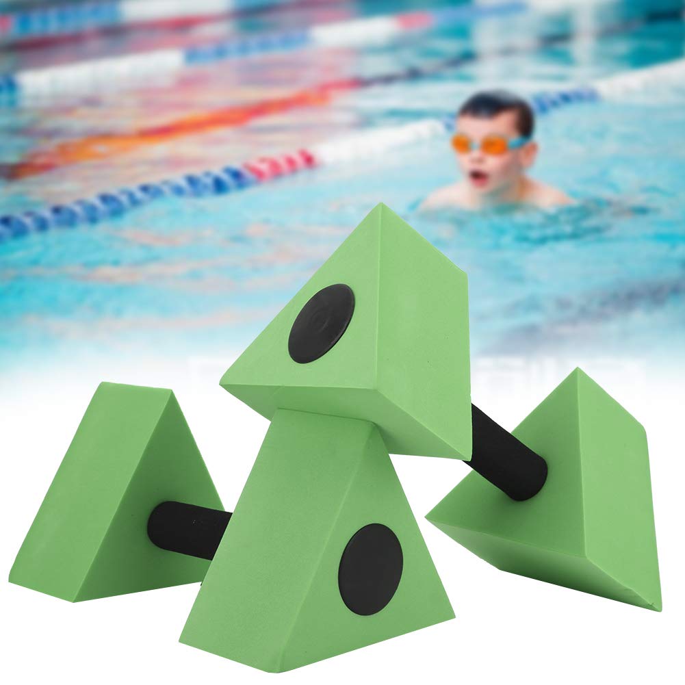 Kids EVA Swim Dumbbells – Triangular Handles for Swimming, Fitness & Water Sports (28 x 26 x 15 cm) – Perfect for Pool Training, Aqua Aerobics & Children's Swim Lessons