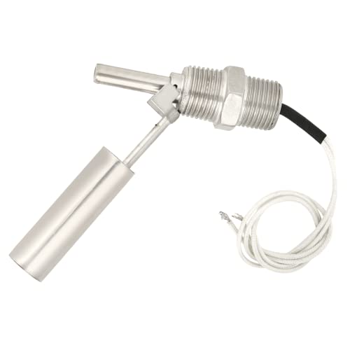 1/2NPT Water Level Controller Float Sensor Switch - Automatic Liquid Level Control for Solar Water Heaters, Tanks, Pools & Irrigation Systems