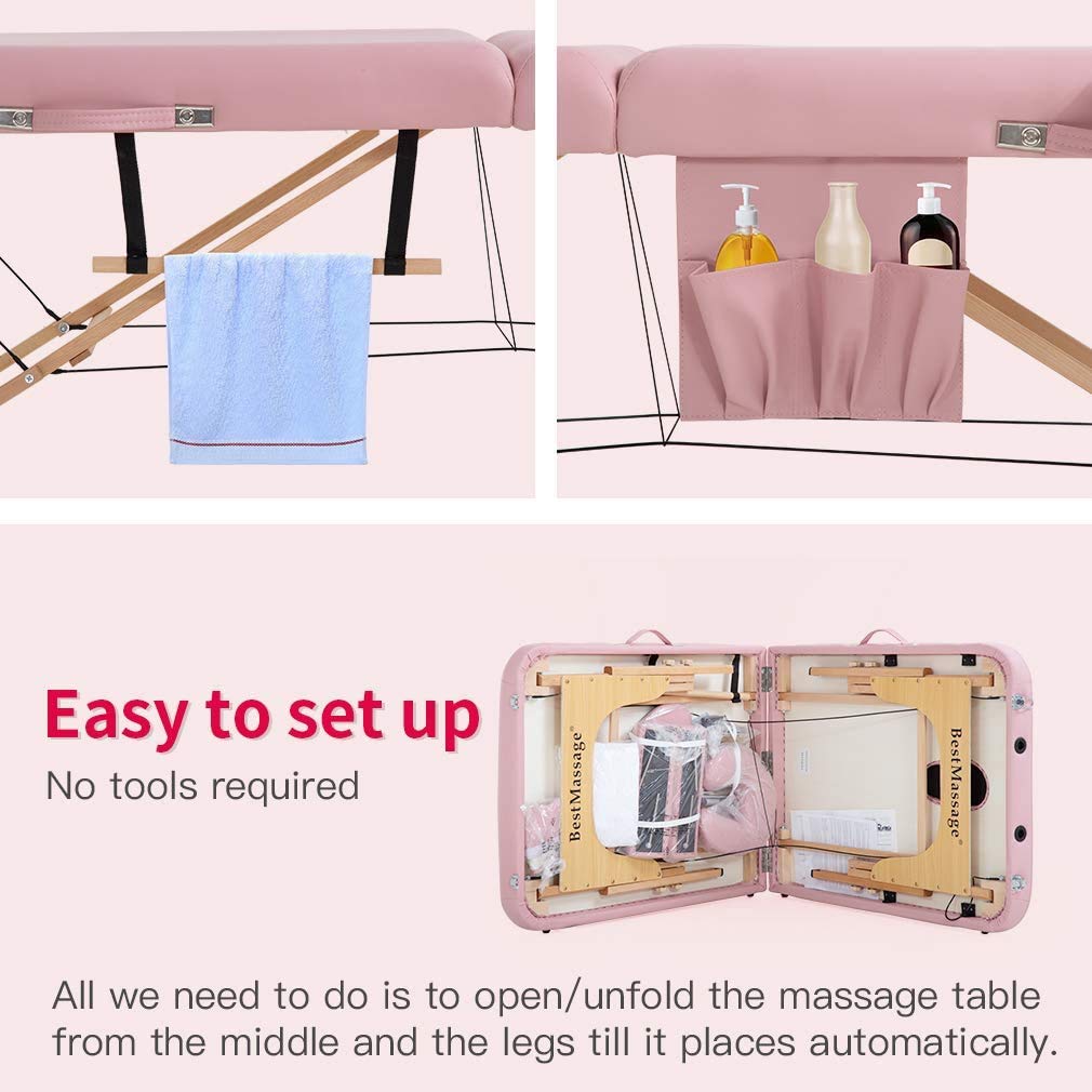 Premium Portable Foldable Massage Table - 73