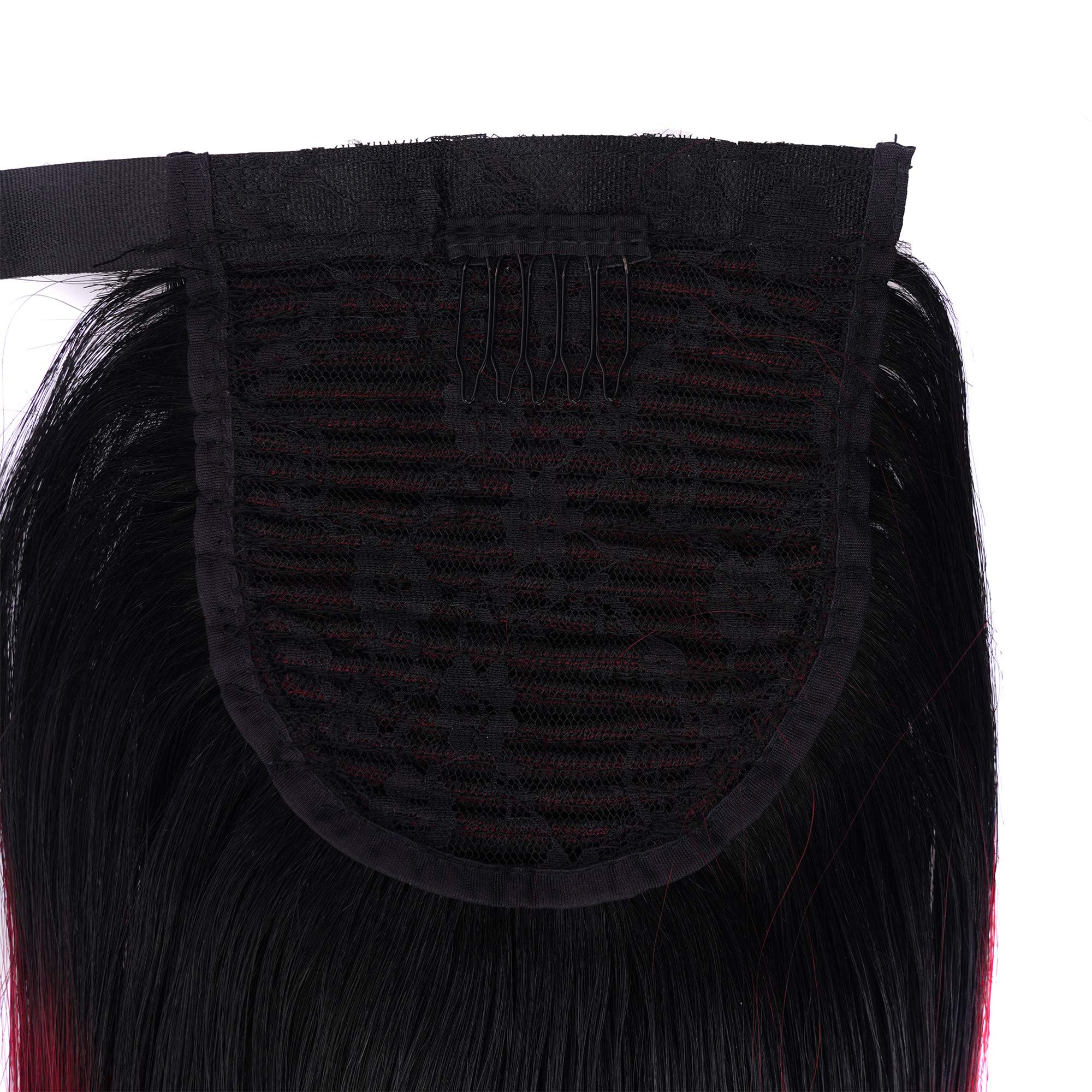 Natural Human Hair Ponytail Extensions for Black Women - Straight & Curly Afro Puffs with Drawstring Wrap | Perfect for Protective Styling, Everyday Wear & Special Occasions