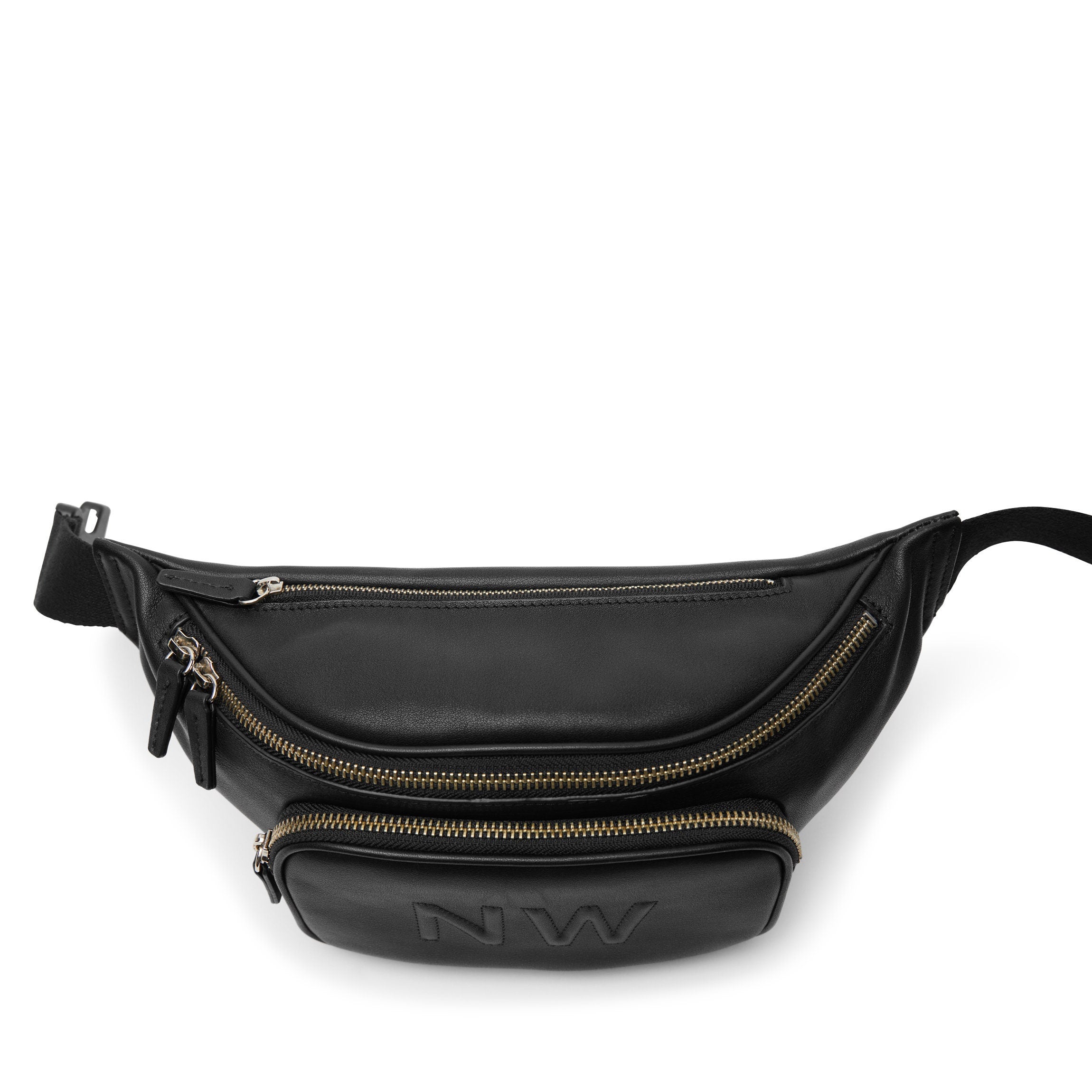 Blake Belt Bag Black Onyx - Stylish Waist Pack for Men & Women - Perfect for Travel, Hiking, and Everyday Use