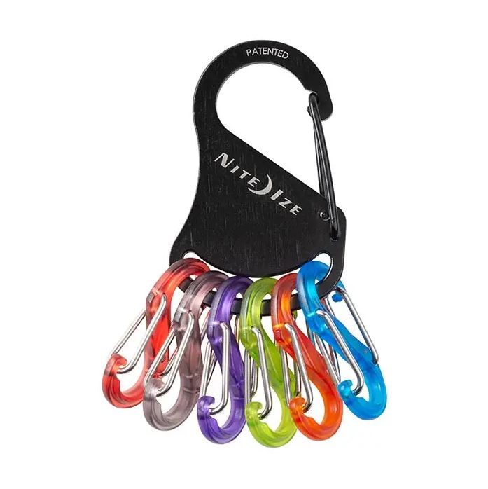 Nite Ize Key Rack - Wall Mounted Key Holder Organizer with Hooks for Home, Office & Entryway - Durable Key Storage Solution for Keys, Lanyards & Accessories