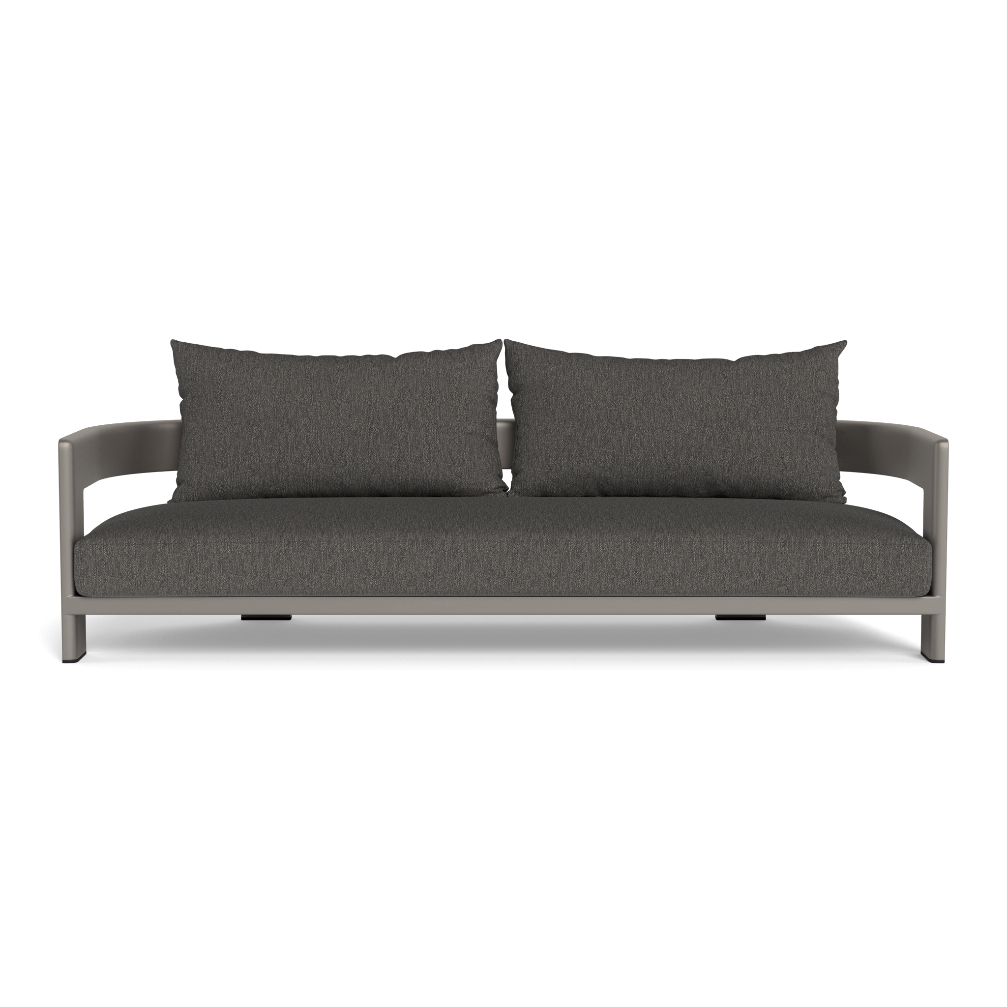 Victoria Aluminum 3-Seat Outdoor Patio Sofa Set - Modern Garden Furniture for Backyard, Poolside & Balcony Relaxation