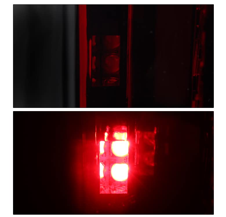 LED Tail Brake Lights Rear Lamp Red/Smoke Compatible with 1988-1998 Chevy/GMC C10 C/K 1500/2500/3500 - Durable Replacement for Pickup Trucks, Enhanced Nighttime Safety