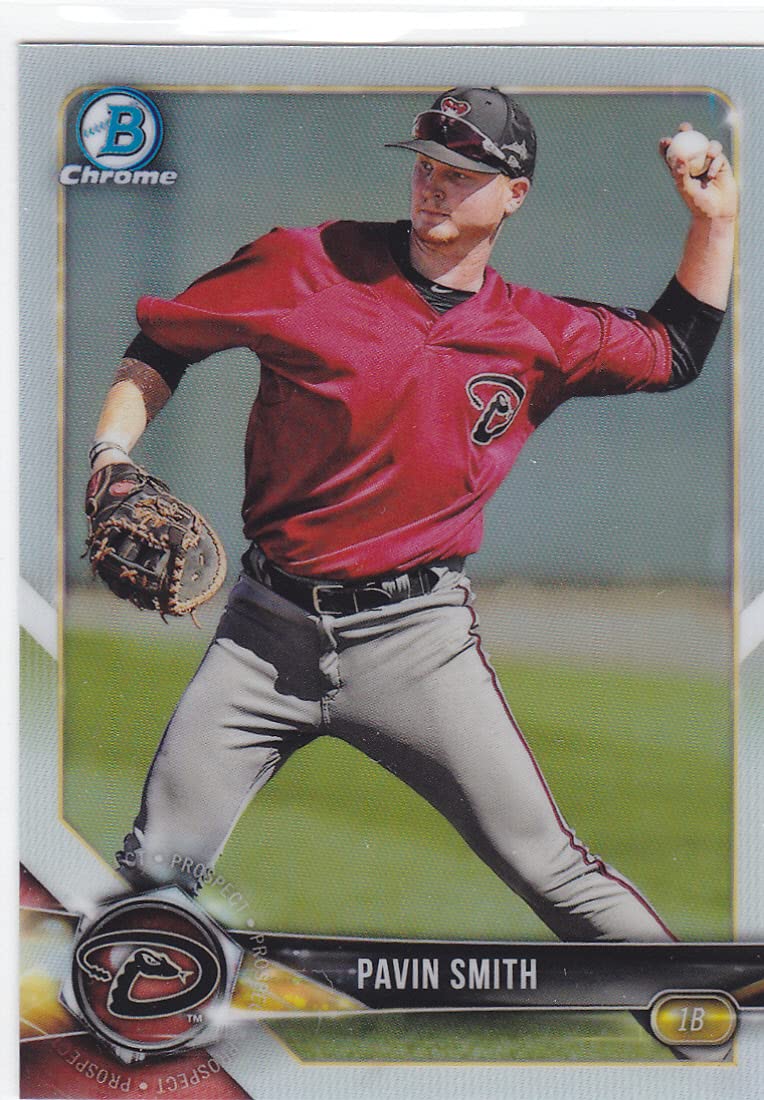2018 Bowman Chrome Draft Pavin Smith RC Rookie Card - Baseball Collectors & Fans