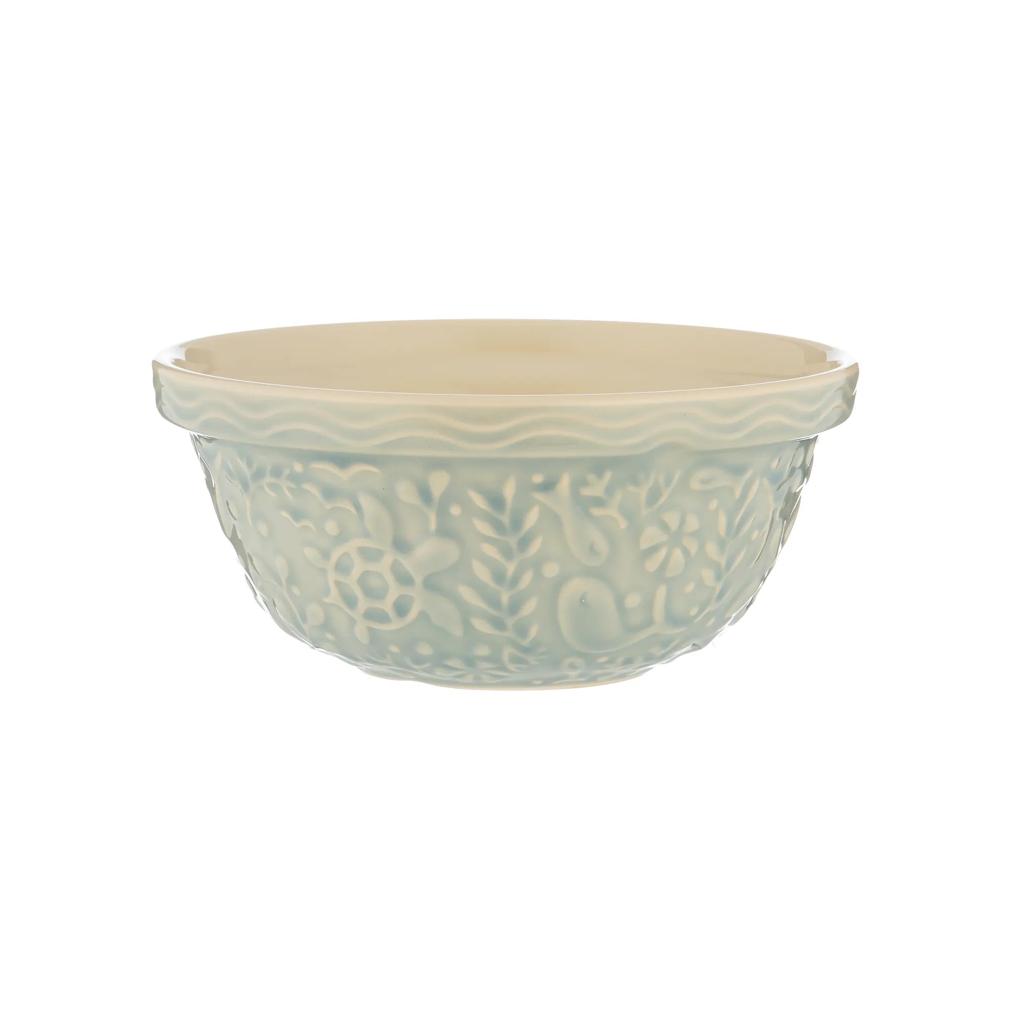 Mason Cash Mixing Bowl Set - Durable Ceramic Mixing Bowls for Baking, Cooking & Food Prep - Nautical Design - Perfect for Home Kitchen, Restaurants & Baking Enthusiasts
