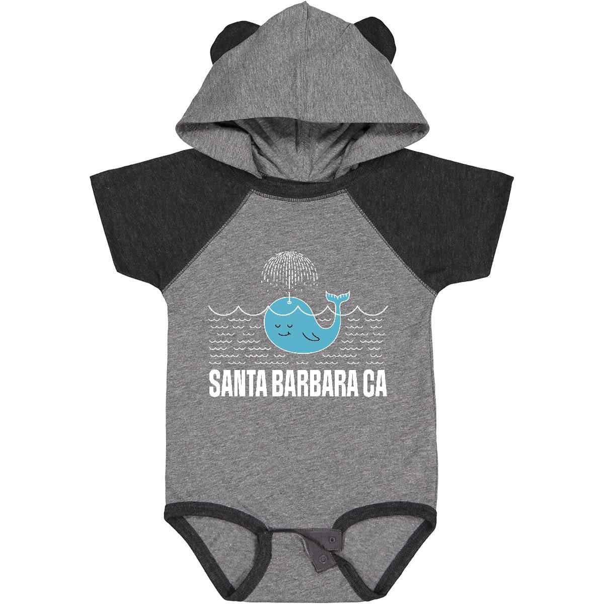 Inktastic Santa Barbara California Beach Vacation Baby Bodysuit - Cute Infant Onesie for Boys & Girls - Perfect for Family Trips, Beach Outings & Holiday Photos