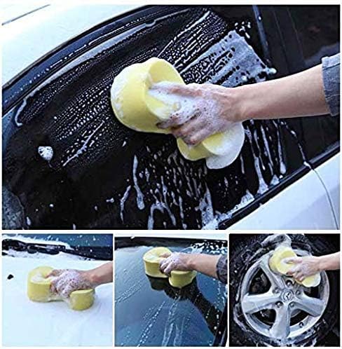 LEYSIN Set of 2 Multi-Purpose Facial & Body Wash Sponges - Exfoliating Bath Puffs for Men & Women | Gentle Cleansing for Face, Body & Shower | Pack of 1