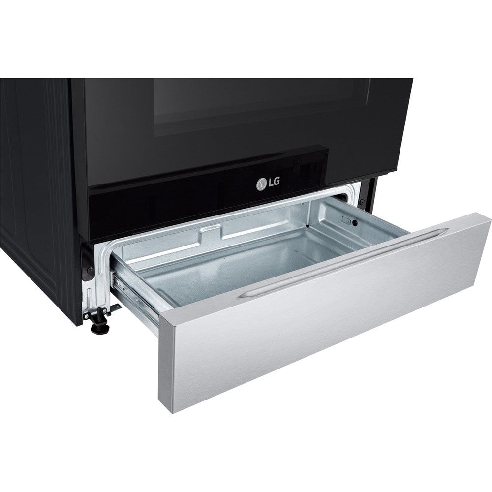 LG 30-inch 5.8 Cu Ft Smart Wi-Fi Enabled Gas Slide-In Range with EasyClean (LSGL5831F) - Perfect for Modern Kitchens, Baking & Family Cooking