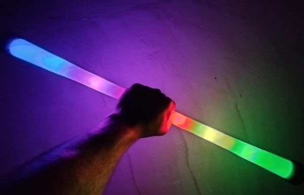 DEVIL STICK JS2 KOSMOS - Professional Juggling Stick for Performers & Circus Artists - Perfect for Street Shows, Circus Training & Flow Arts Practice