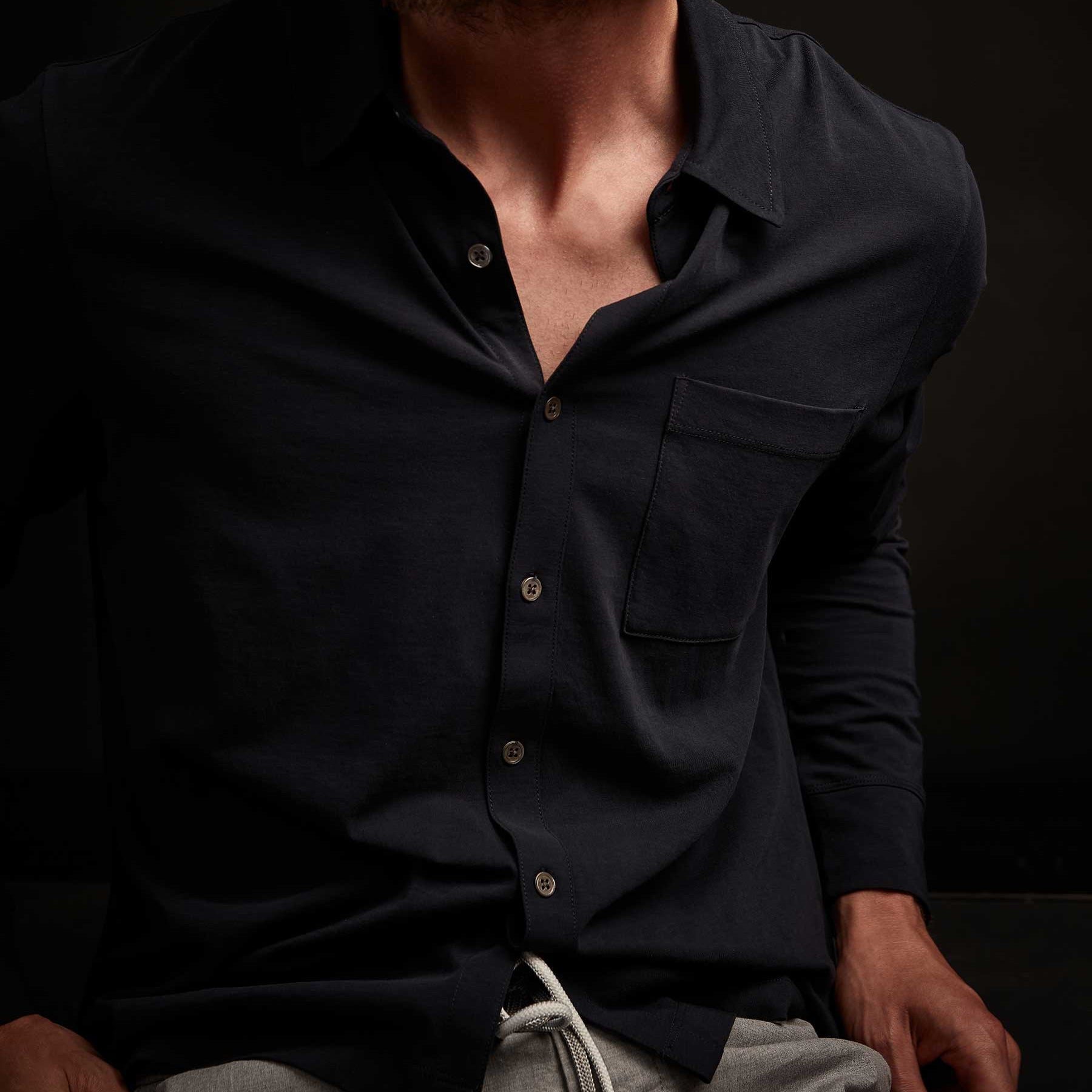 Clean Finish Jersey Shirt for Men - Soft & Comfortable Short Sleeve T-Shirt - Perfect for Casual Wear, Gym & Everyday Outfits