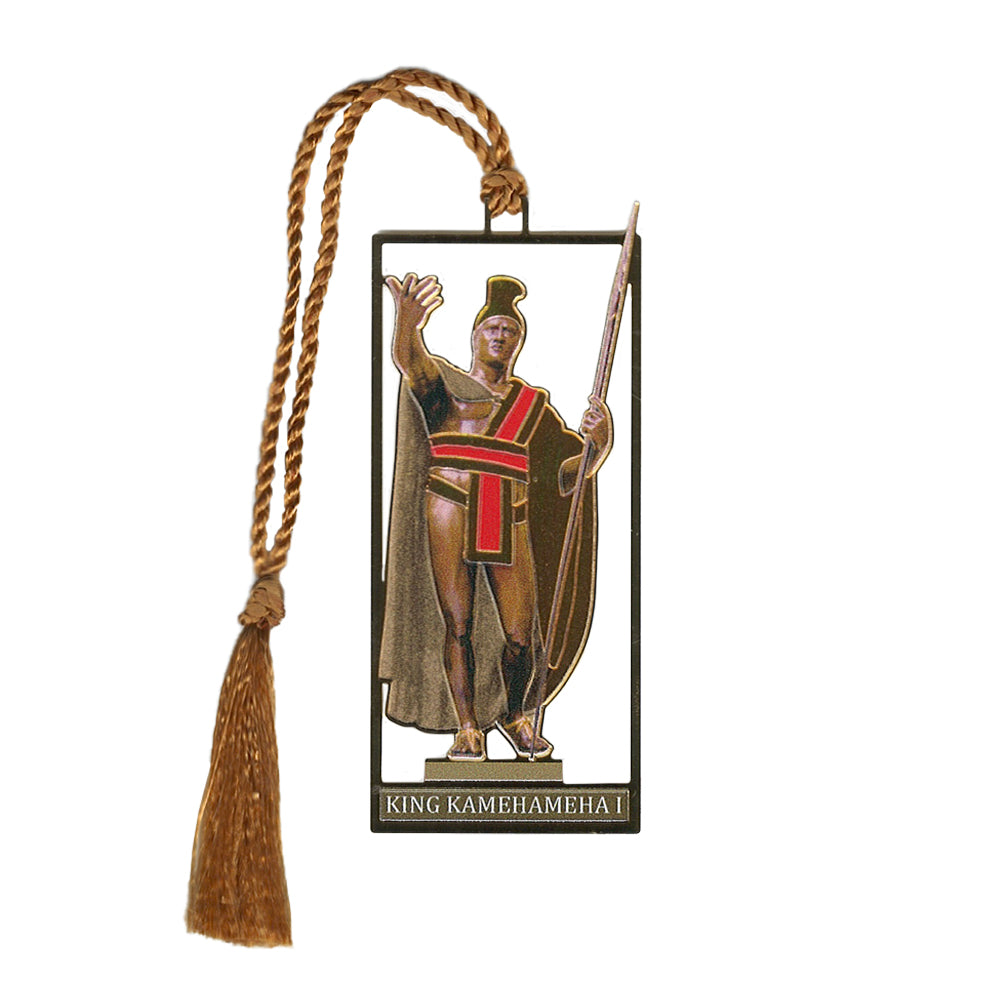King Kamehameha I Bookmark - Hawaiian History Inspired Book Accessory for Readers, Students & Book Lovers - Perfect Gift for Bookworms & History Enthusiasts