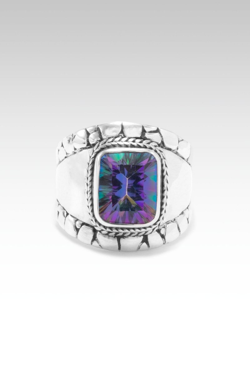 Glorious Virtue Ring™ - Dragon Wings™ Mystic Quartz Jewelry for Women | Elegant Dinner Party & Evening Wear Accessory