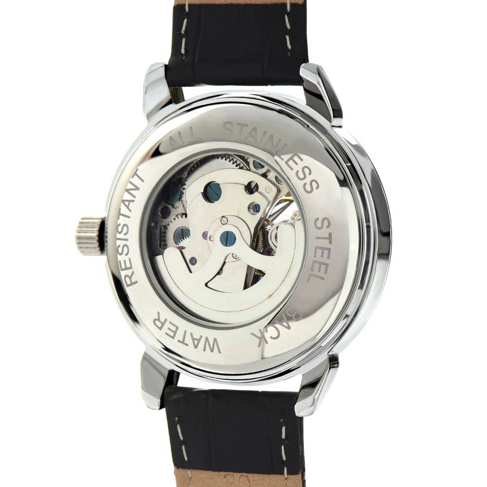 Openwork Men's Watch - Elegant Father's Day & Birthday Gift for Dad from Daughter or Son | Perfect for Business, Casual Wear & Special Occasions
