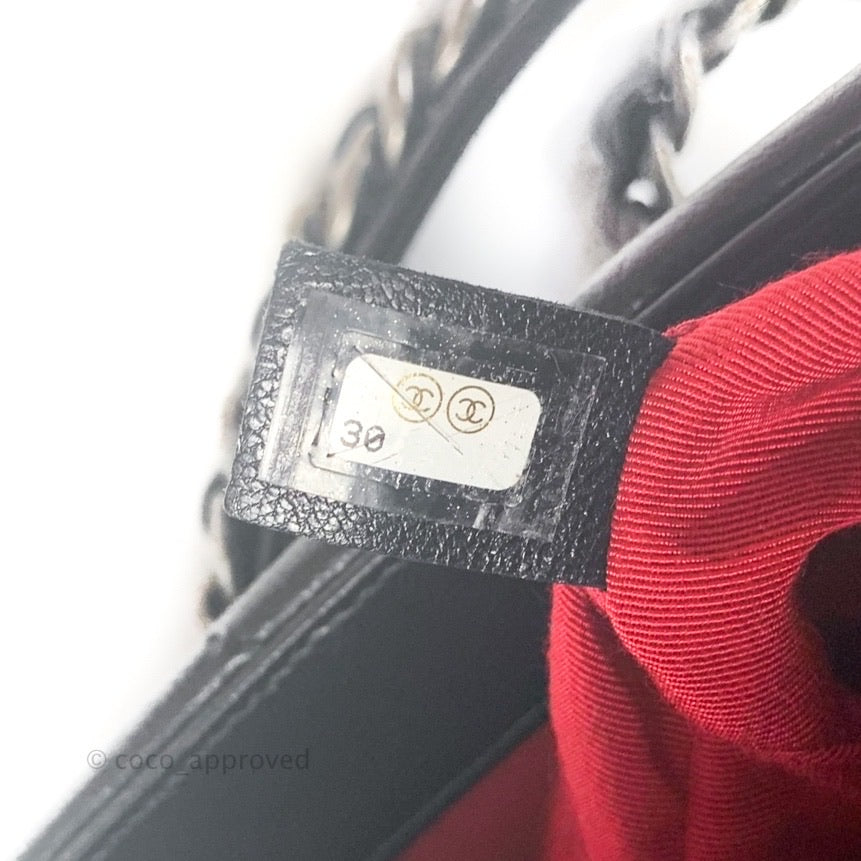 Chanel 19 Small Handbag Black Goatskin Leather with Mixed Hardware - Luxury Crossbody Bag for Women, Perfect for Date Night & Evening Events