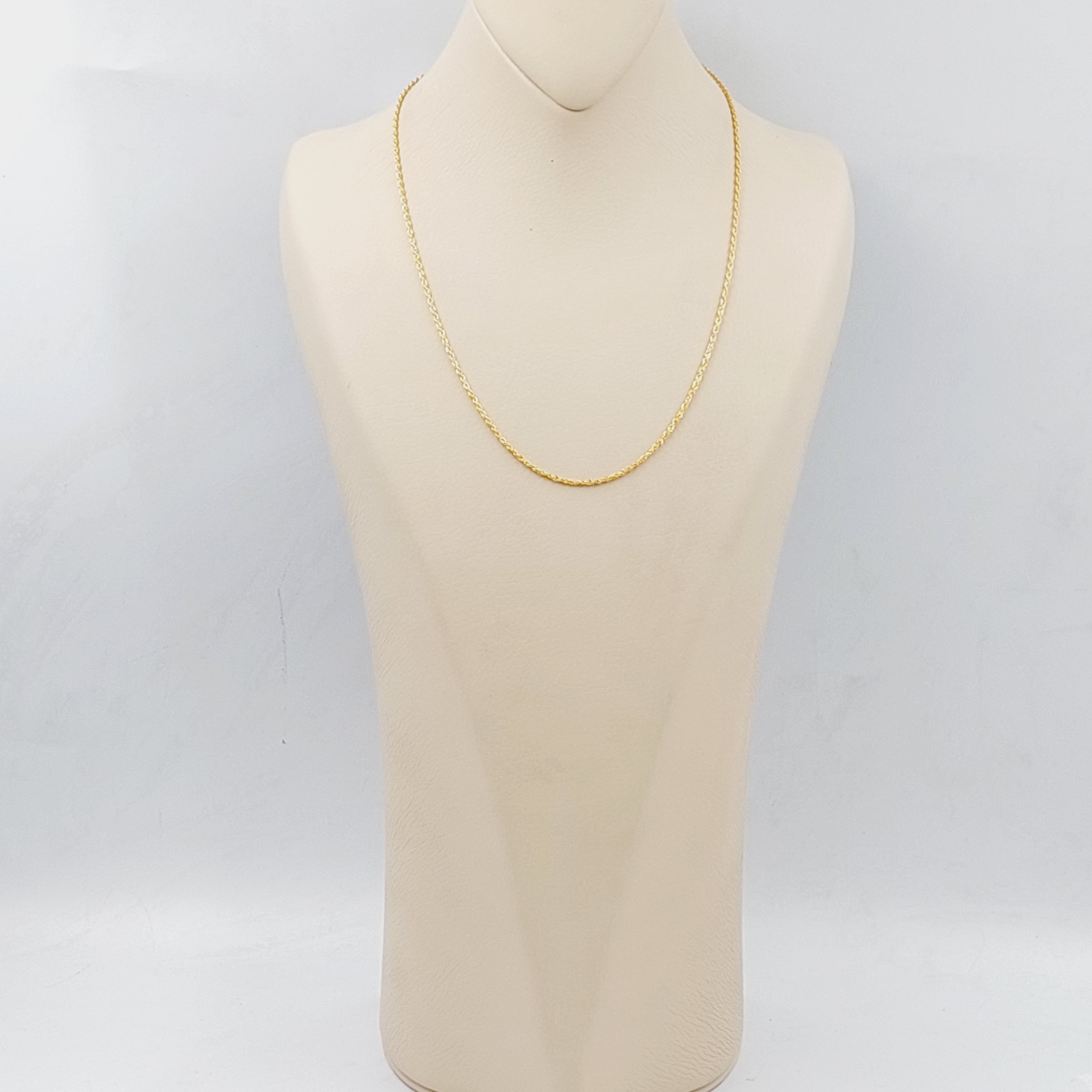 50cm Thin Rope Chain Necklace for Women - Dainty Gold Silver Stainless Steel Jewelry - Perfect for Everyday Wear, Layering & Gift Giving