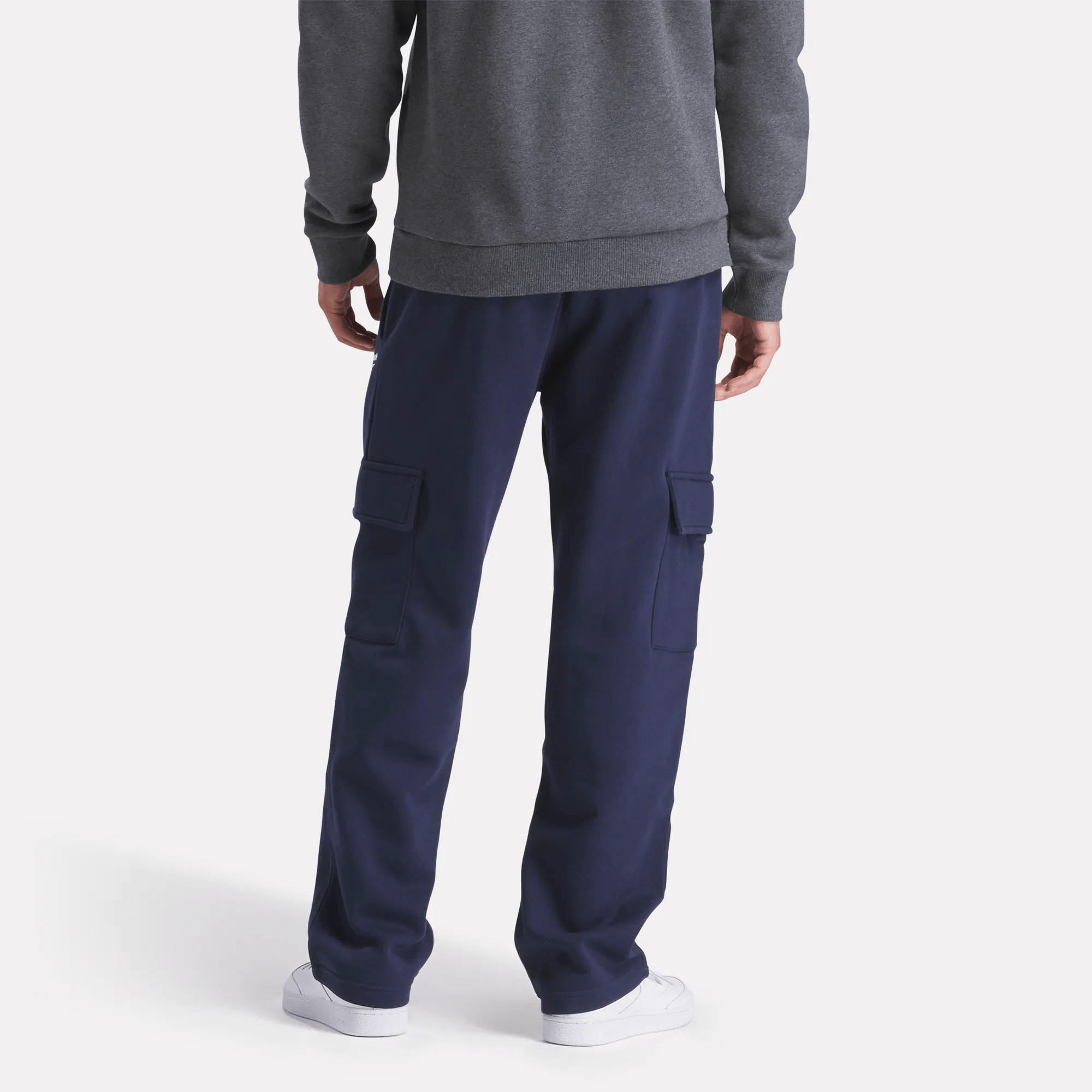 Reebok Men's Identity Small Logo Cargo Pants - Comfortable Workout & Casual Wear for Gym, Running, and Everyday Use