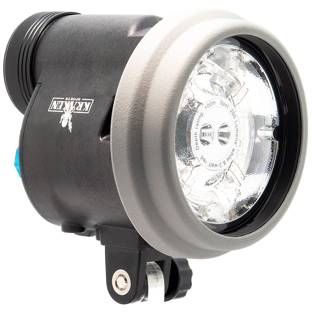 Kraken KR S02 Professional Underwater Strobe Light for Scuba Diving & Underwater Photography - Perfect for Marine Exploration and Capturing Stunning Aquatic Images
