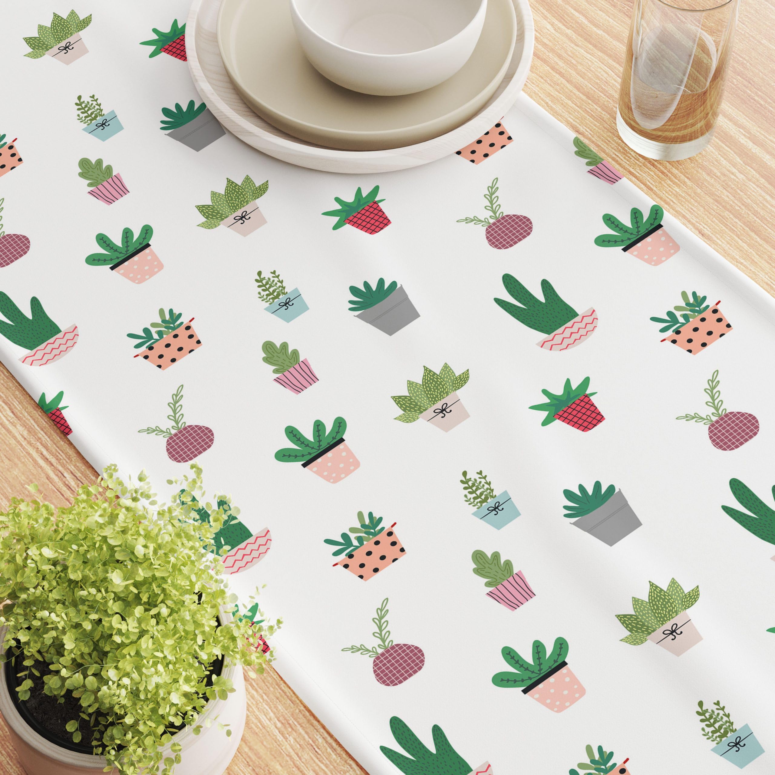 Red Freedom Stars Patriotic Tablecloth | 120 Inch Round 4th of July Decor | Machine Washable Stain-Resistant Fabric | USA Made | Perfect for Independence Day BBQs, Picnics & Holiday Parties