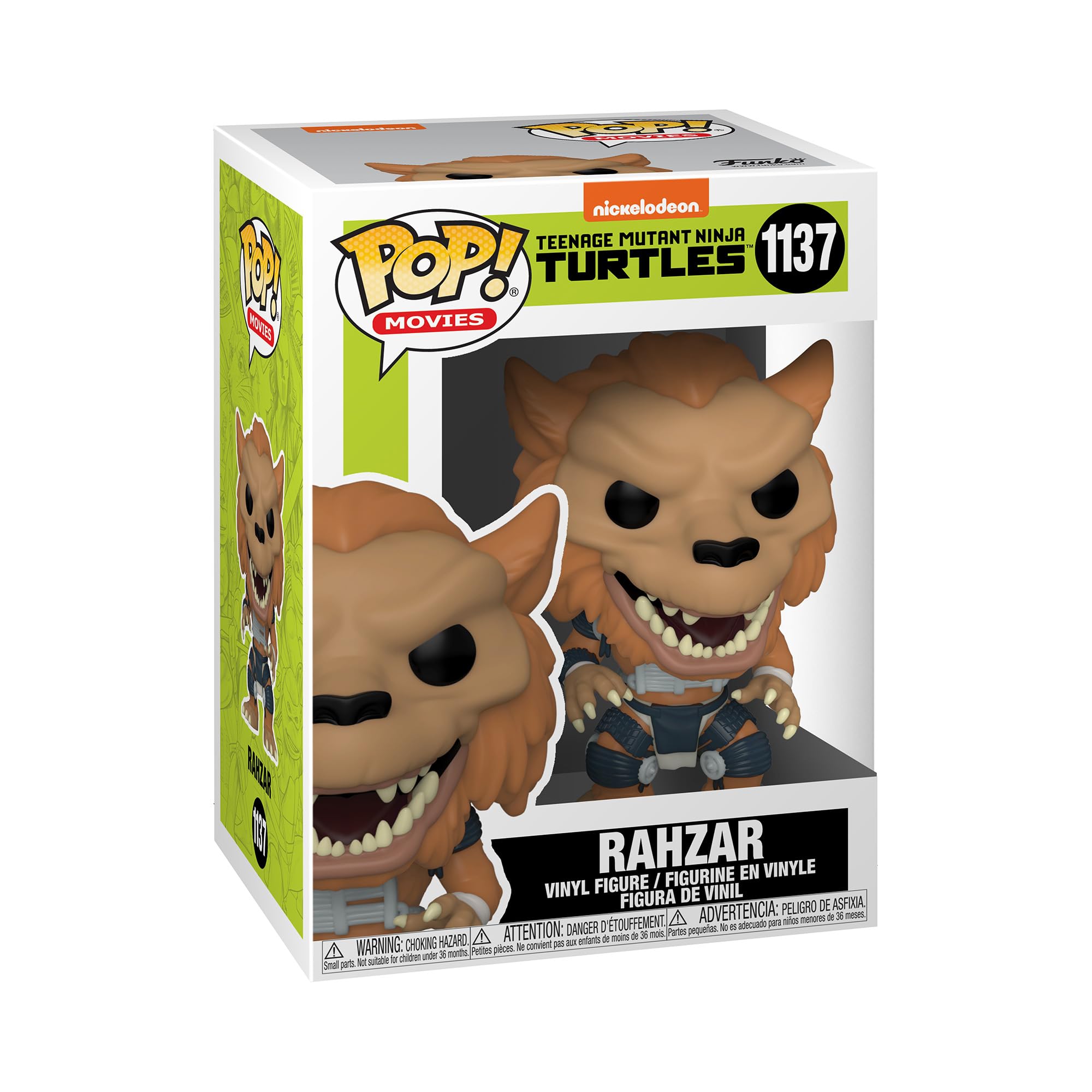 Funko Pop! Movies: Teenage Mutant Ninja Turtles Secret of The Ooze - Rahzar Collectible Vinyl Figure | TMNT Movie Merchandise for Fans & Collectors | Perfect for Display, Gifts, and Pop Culture Decor